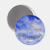 肯定前向きと信仰磁石 マグネット (正面/裏面)