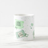 肯定前向きマググ コーヒーマグカップ (中央)