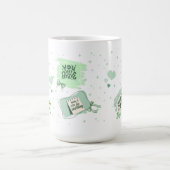 肯定前向きマググ コーヒーマグカップ (中央)