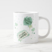 肯定前向きマググ ジャンボコーヒーマグカップ (右)