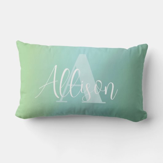 肯定前向き勇気付けられる動機 ランバークッション (裏面)