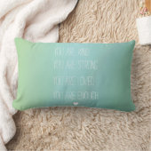 肯定前向き勇気付けられる動機 ランバークッション (ブランケット)