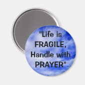 肯定前向き及び信仰の収集磁石 マグネット (正面/裏面)