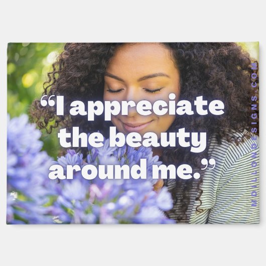 肯定前向き磁石 マグネット (正面)