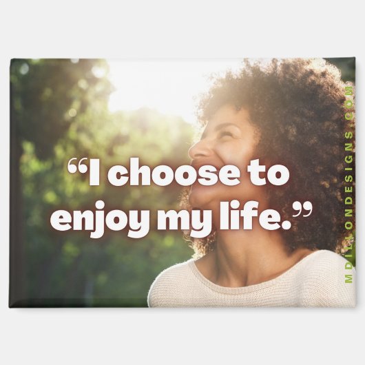 肯定前向き磁石 マグネット (正面)