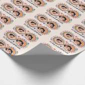 肯定前向き絵文字の心の健康 ラッピングペーパー (角)