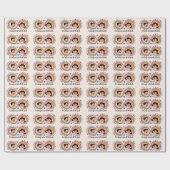 肯定前向き絵文字の心の健康 ラッピングペーパー (フラット)