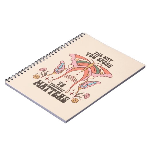 肯定前向き ノートブック (左側)