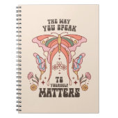 肯定前向き ノートブック (正面)