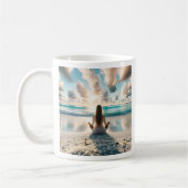 肯定前向き | 僕は愛するに足る コーヒーマグカップ (左)