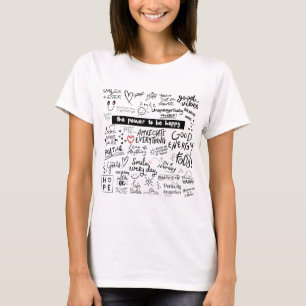 肯定幸せな雰囲気Tシャツ Tシャツ