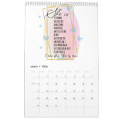 肯定昇華 カレンダー (3月 2026)