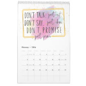 肯定昇華 カレンダー (2月 2026)