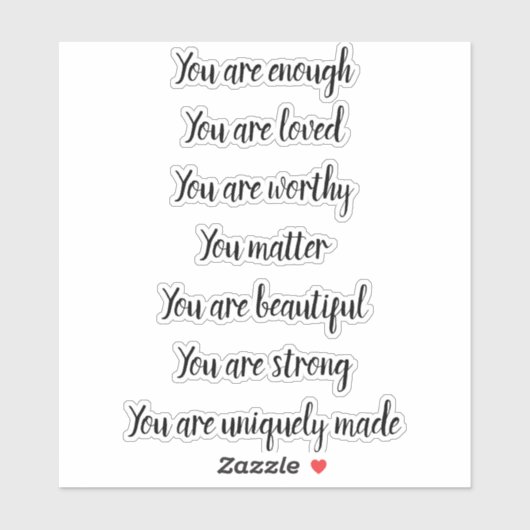 肯定書 シール (シート)