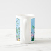 肯定朝のアーユニークト ボーンチャイナマグカップ (裏面)