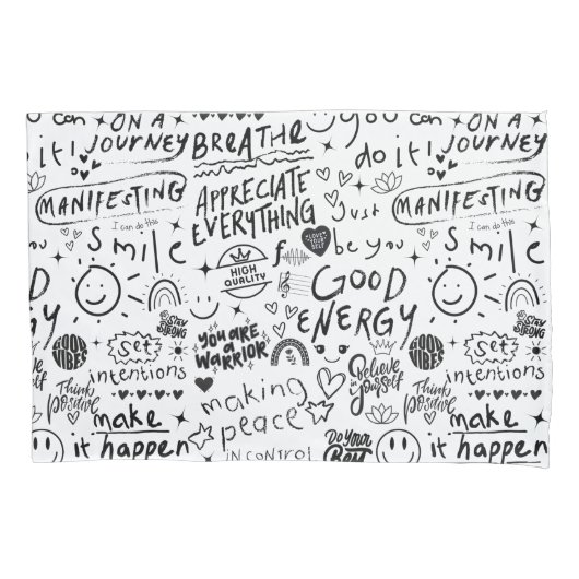 肯定枕ケース 枕カバー (正面)