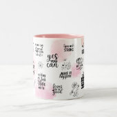 肯定的なカップ,主張マグカップ ツートーンマグカップ (中央)