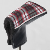 肯定的に格子縞の運搬人カバー ゴルフヘッドカバー (3/4 正面)