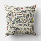 肯定的に素晴らしい クッション (裏面)