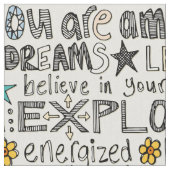 肯定的に素晴らしい ファブリック (クローズアップ)