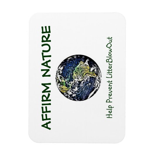 肯定自然 マグネット (縦)