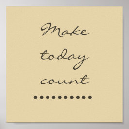 肯定芸術！前向き奨励壁 ポスター