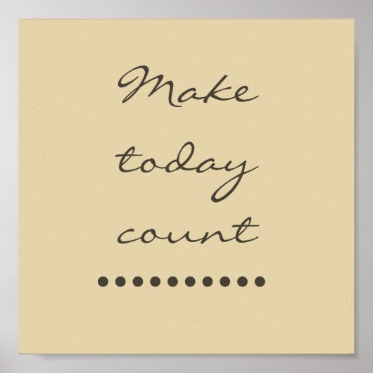 肯定芸術！前向き奨励壁 ポスター (正面)