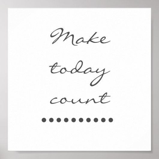 肯定芸術！前向き奨励壁 ポスター (正面)