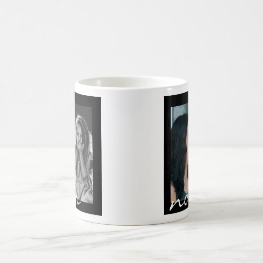 育ち上がる記念のお母さんたちの日のコーヒーマグ コーヒーマグカップ (中央)