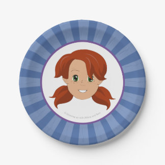 育つことと大修道院およびサムのパーティーのプレート(大修道院) ペーパープレート