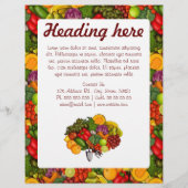 育てて自分で使う、カスタマイズ可能 チラシ (裏面)