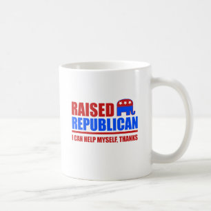 育てられた共和党員。 私は自分自身を救済してもいいです コーヒーマグカップ