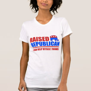 育てられた共和党員。 私は自分自身を救済してもいいです Tシャツ