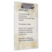 育てられた高揚勇気付けられる詩 クリップボード (右)