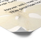 育てられた高揚勇気付けられる詩 ポスター (角)