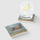 育てるpiebaldの馬「Cehero」 ストーンコースター (横)