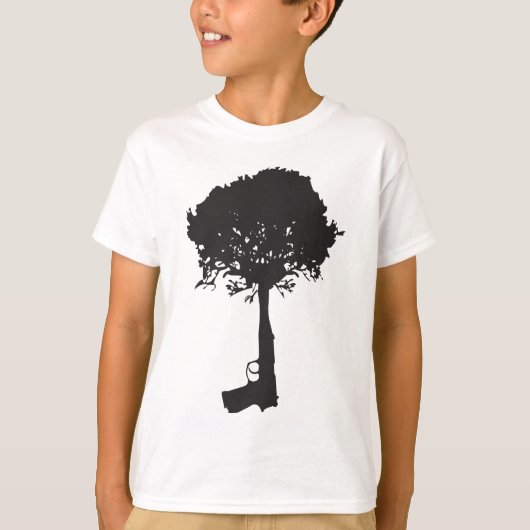 育て平和 Tシャツ (正面)