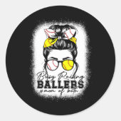 育て忙し子はMom Womのためにソフトヒョウを販売 ラウンドシール (正面)