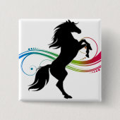 育カラフル養 缶バッジ (正面)