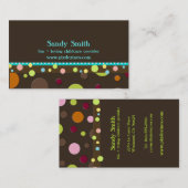 育スタイリッシュ児名刺 名刺 (正面/裏面)