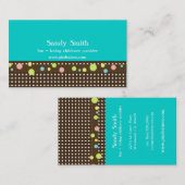 育スタイリッシュ児名刺 名刺 (正面/裏面)