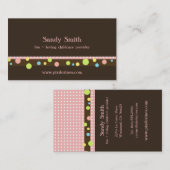 育スタイリッシュ児名刺 名刺 (正面/裏面)