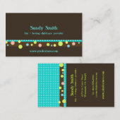 育スタイリッシュ児名刺 名刺 (正面/裏面)