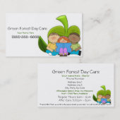 育児かデイケアの名刺 名刺 (正面/裏面)