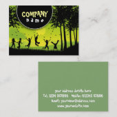 育児かベビーシッターをする名刺 名刺 (正面/裏面)