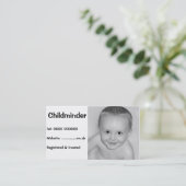 育児のための名刺 名刺 (スタンド正面)