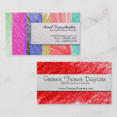 育児の提供者 名刺 (正面/裏面)