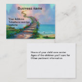 育児の階段 名刺 (正面/裏面)