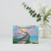 育児の階段 名刺 (スタンド正面)