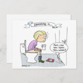 育児は…退屈ではない ポストカード (正面/裏面)